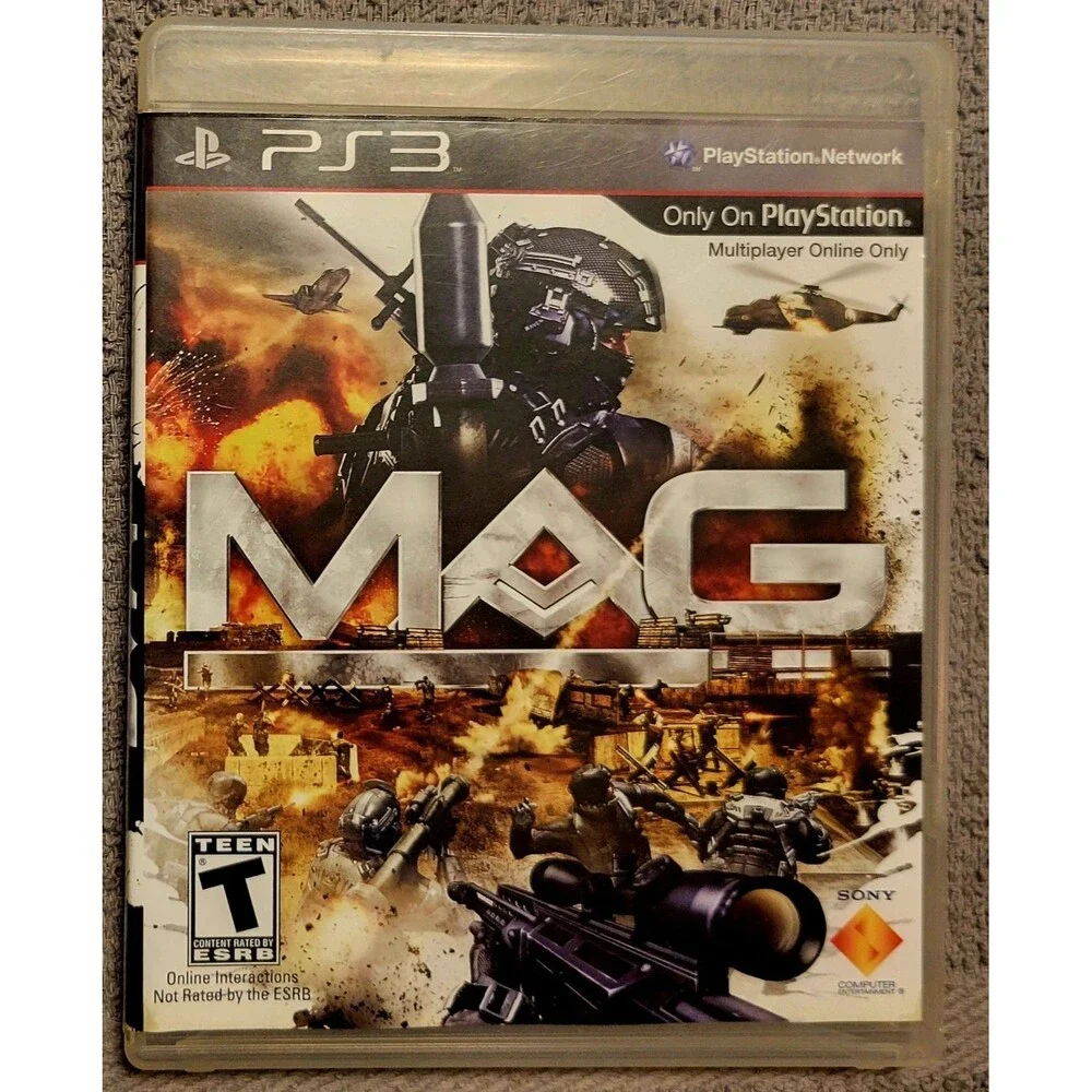 Sony PlayStation 3 PS3: MAG,CIB, MANUAL, TESTED & WORKING, FAST SHIPPING, GET IT